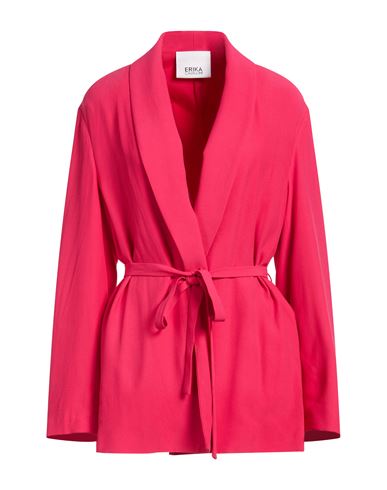 Woman Blazer Magenta Size 6 Viscose, Acetate
