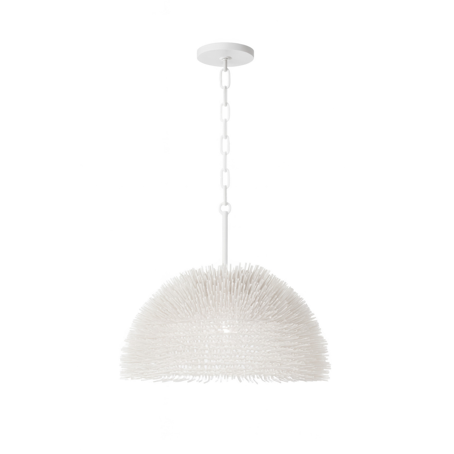 White Pendant from the Urchin Collection