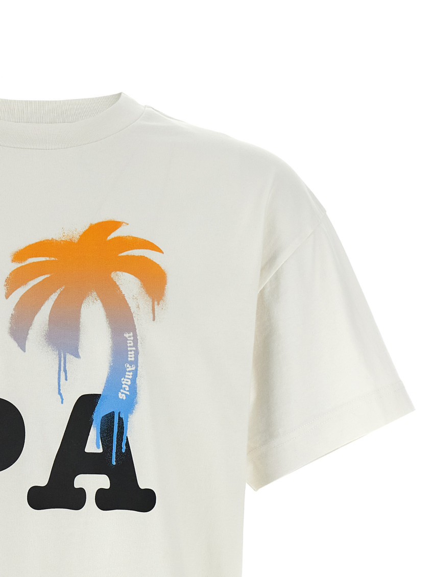 Palm Angels - love pa graphic crew neck t shirt