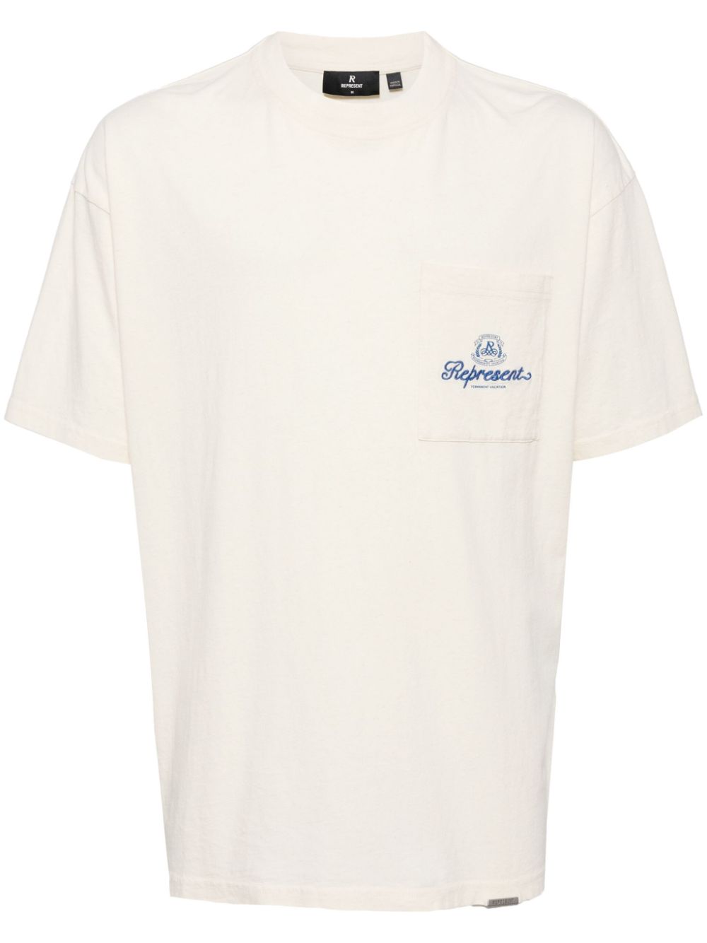 Classic parts cotton T-shirt - White
