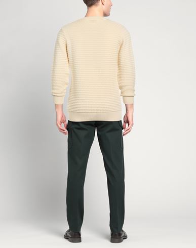 Man Sweater Cream Size XL Cotton
