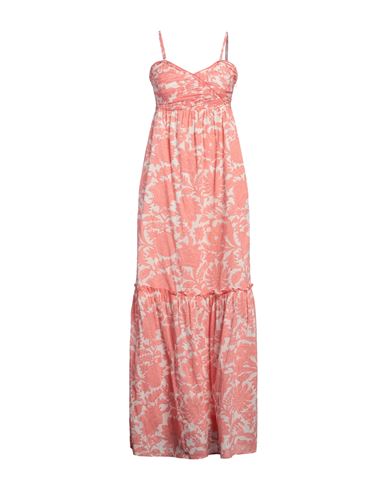 Woman Maxi dress Coral Size 4 Cotton