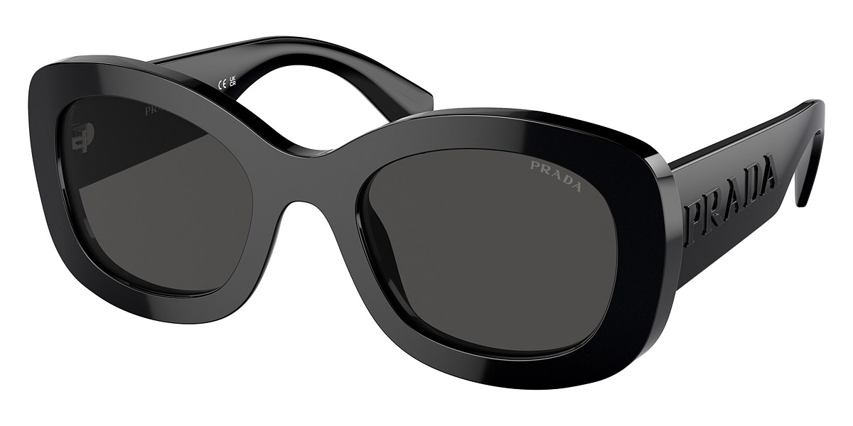 Dark Grey Oval Ladies Sunglasses PR A13S 1AB5S0