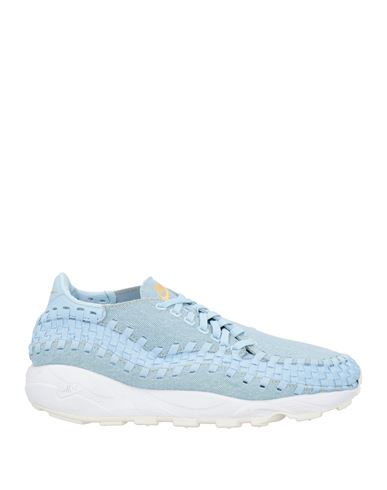 Man Sneakers Sky blue Size 11 Textile fibers