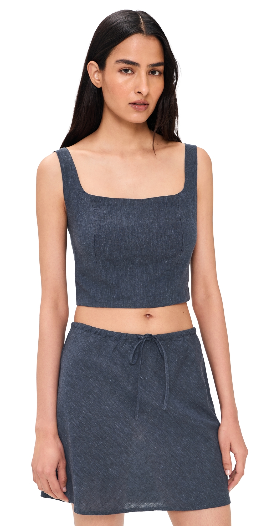 Zoe Hemp Tank India Ink