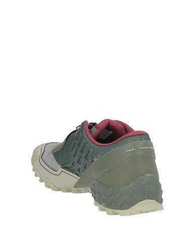 Feline Woman Sneakers Military green Size 7 Textile fibers, Synthetic material