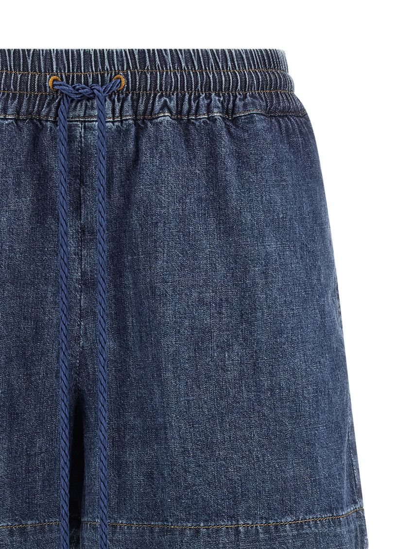 Blue VGold Shorts