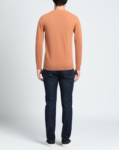 Man Sweater Camel Size M Merino Wool, Cashmere
