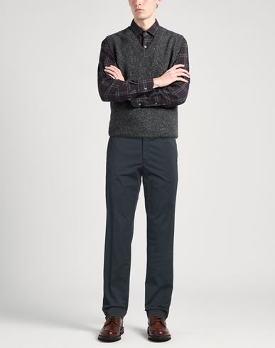 Pt Torino Man Pants Midnight blue Size 44 Cotton, Elastane
