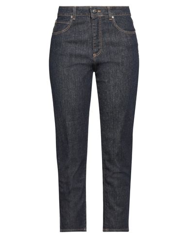 Woman Jeans Blue Size 25 Cotton, Hemp, Elastomultiester, Elastane