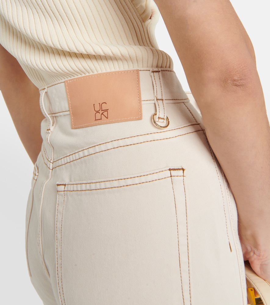 Lou high-rise flared jeans