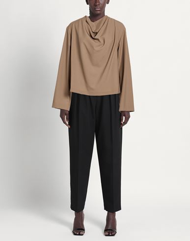 Róhe Woman Top Khaki Size 6 Virgin Wool