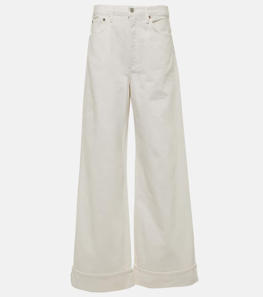 Agolde Dame Jean high-rise wide-leg jeans