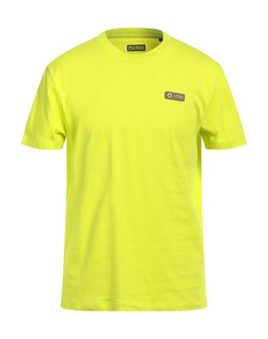 Man T-shirt Acid green