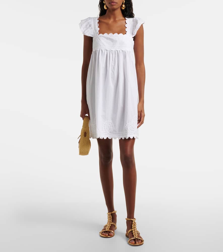 Juliet Dunn Cotton minidress