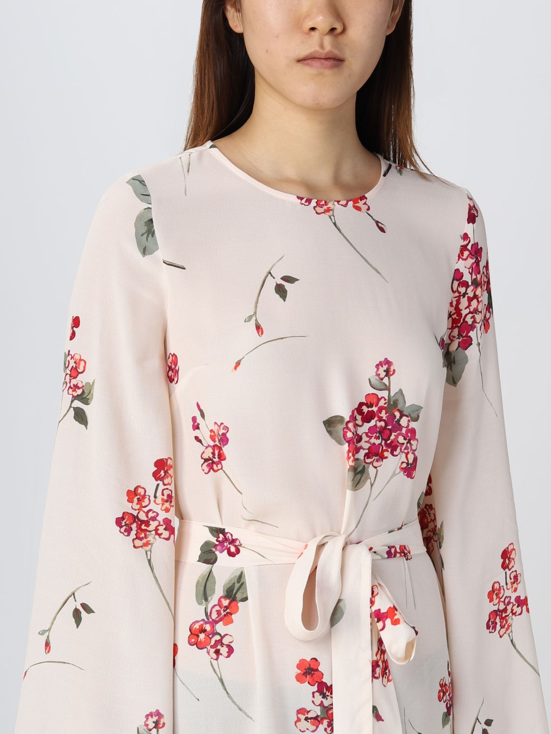 Dress Woman color Yellow Cream