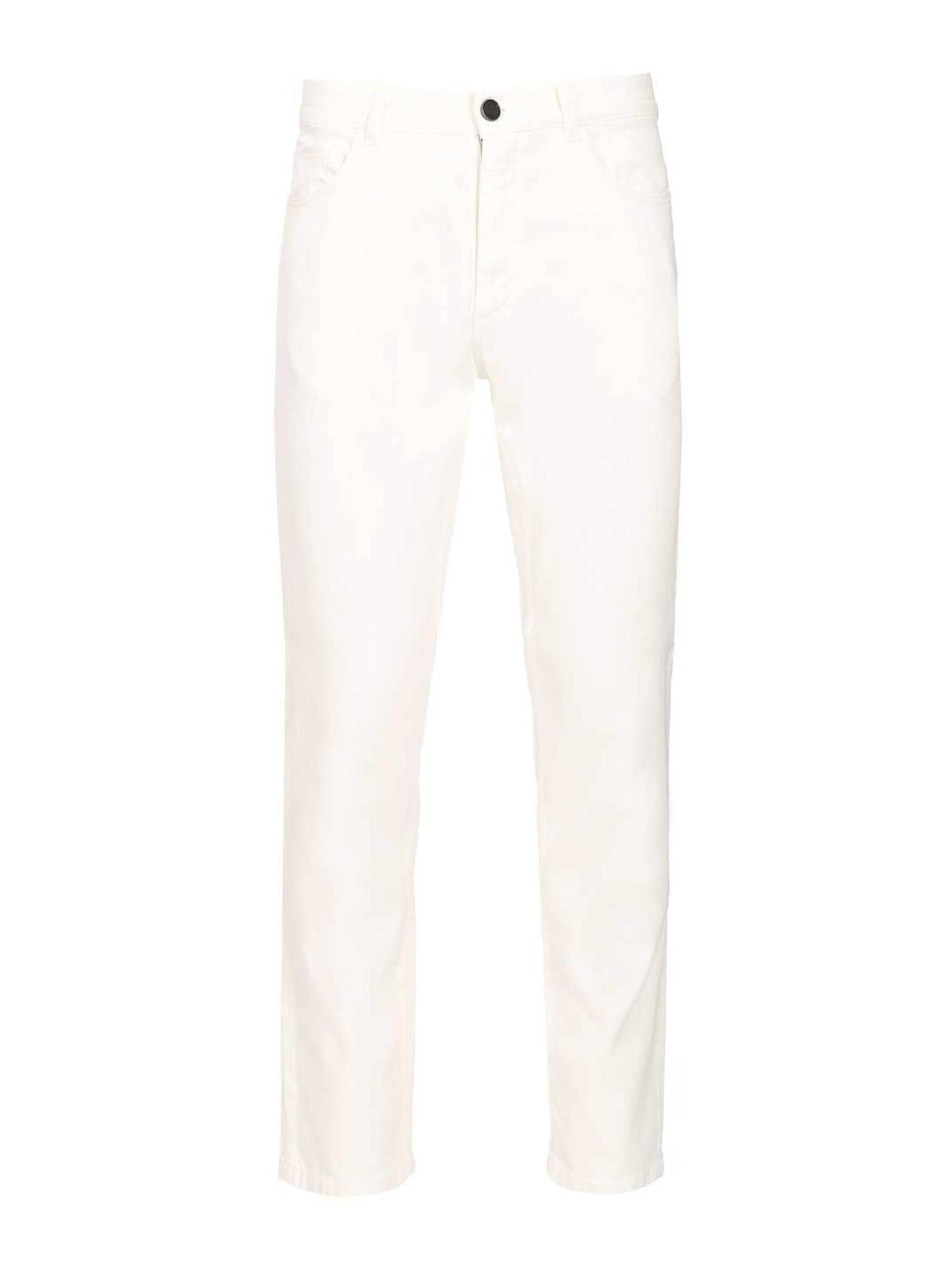 Roccia Trousers In Linen And Cotton