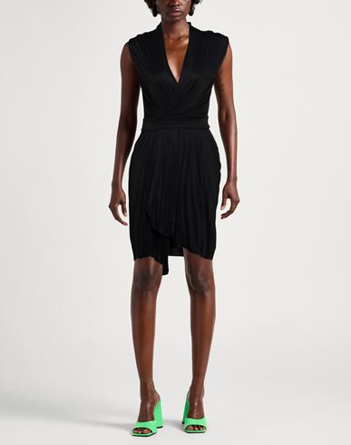 Woman Mini dress Black Size 4 Viscose