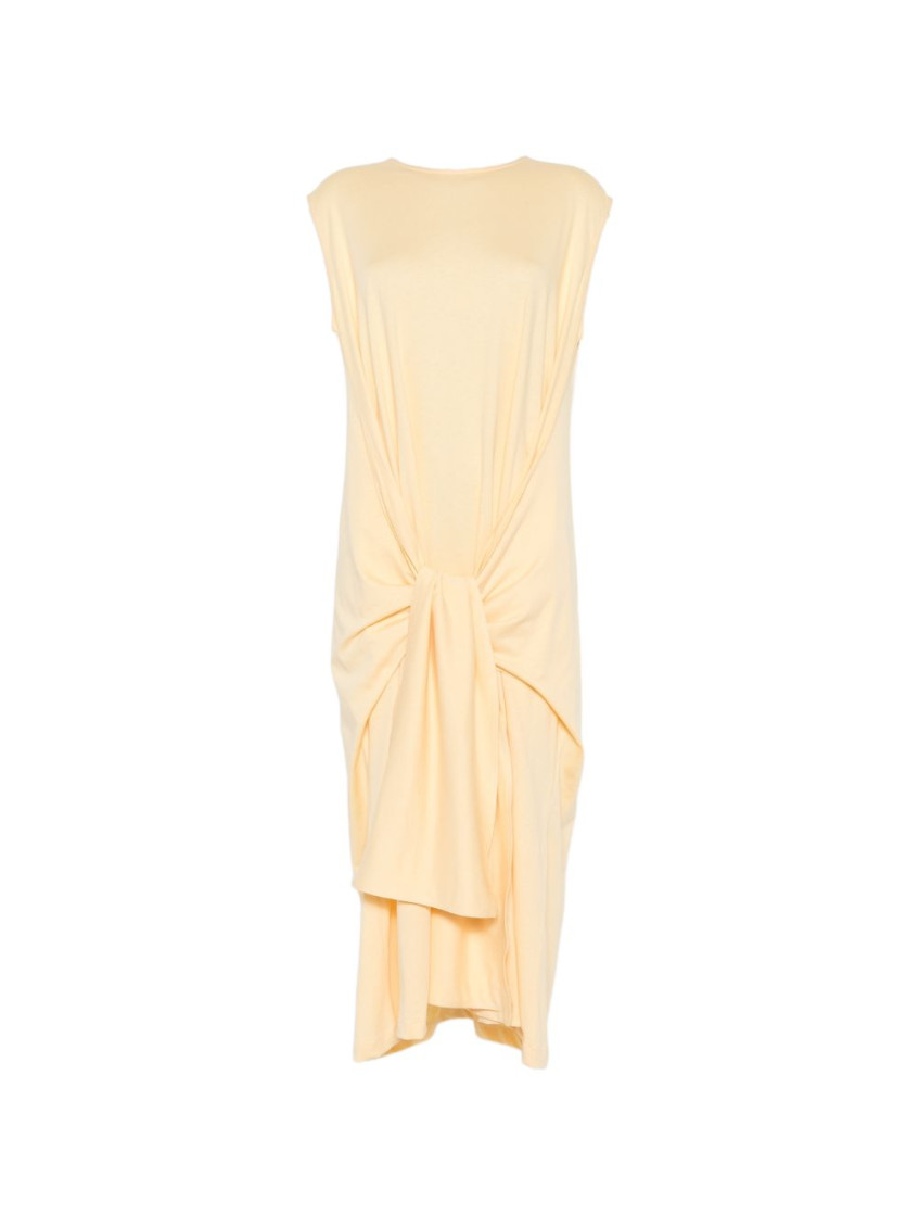 Tie Waist Jersey Dress