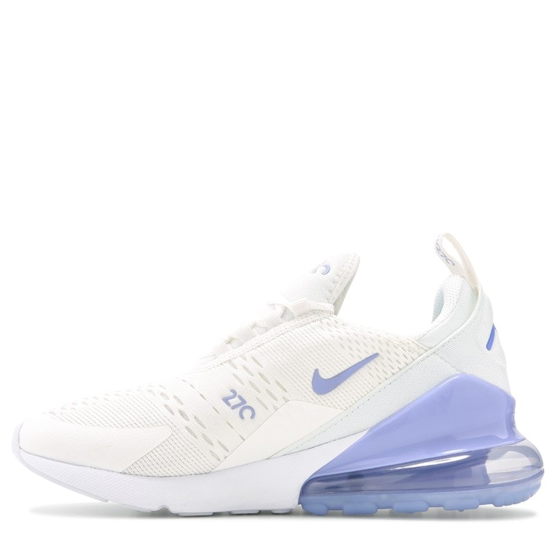 Kids' Air Max 270 Sneaker Big Kid Shoes (White/Lilac)