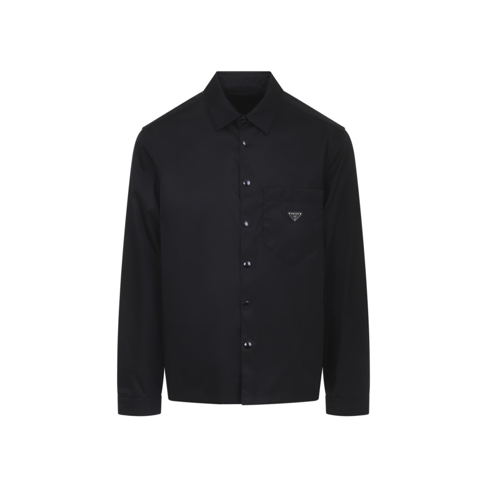 Black Regular Logo Shirt