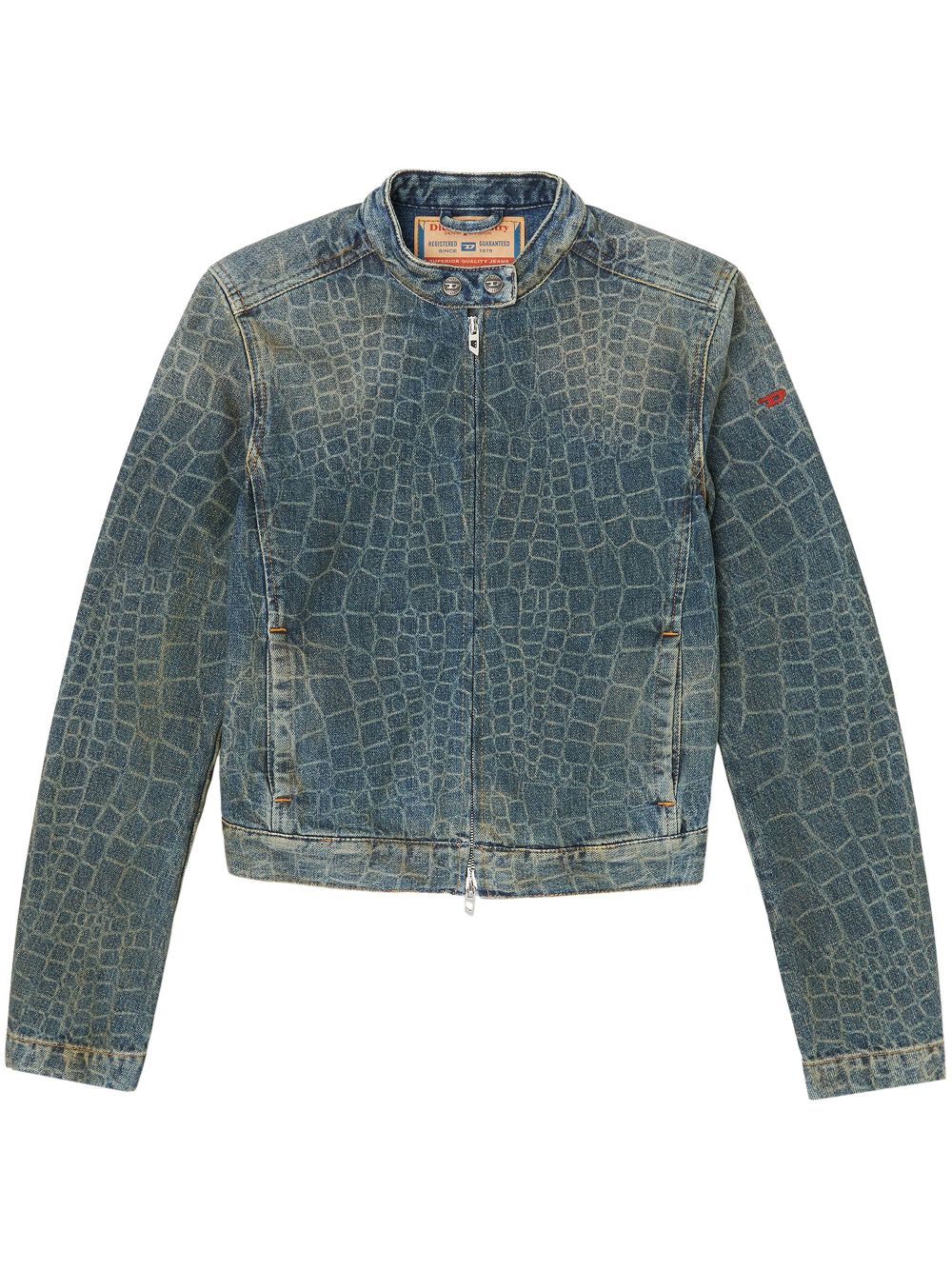 Lunar New Year of the Snake CL-DE-Morning jacket - Blue