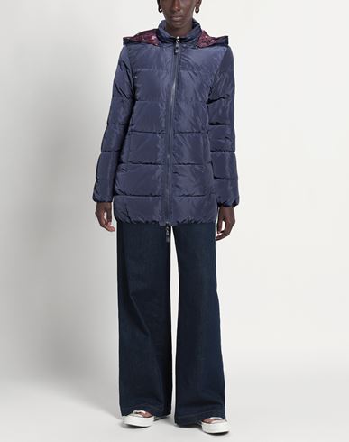 Woman Puffer Navy Size 12 Polyester
