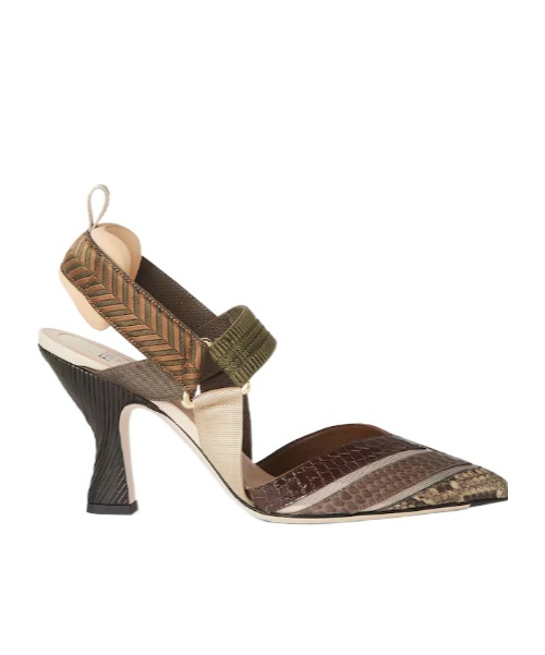 Colibrì Pointed-Toe Slingback Pumps