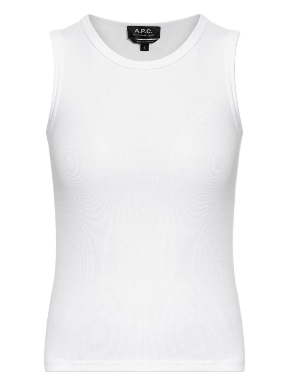 A.P.C. crew-neck tank top - White