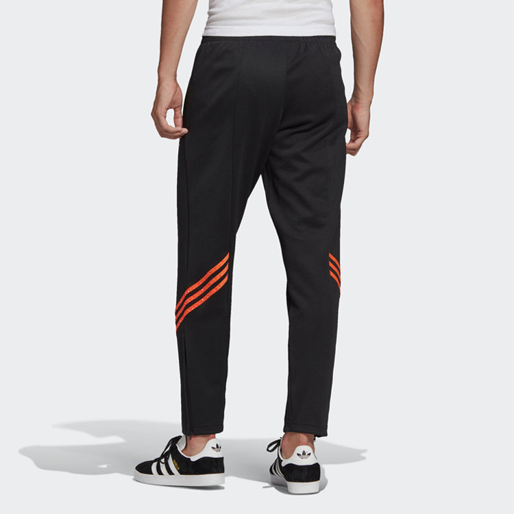 Originals x Crossover Detail Logo Sports Long Pants Black