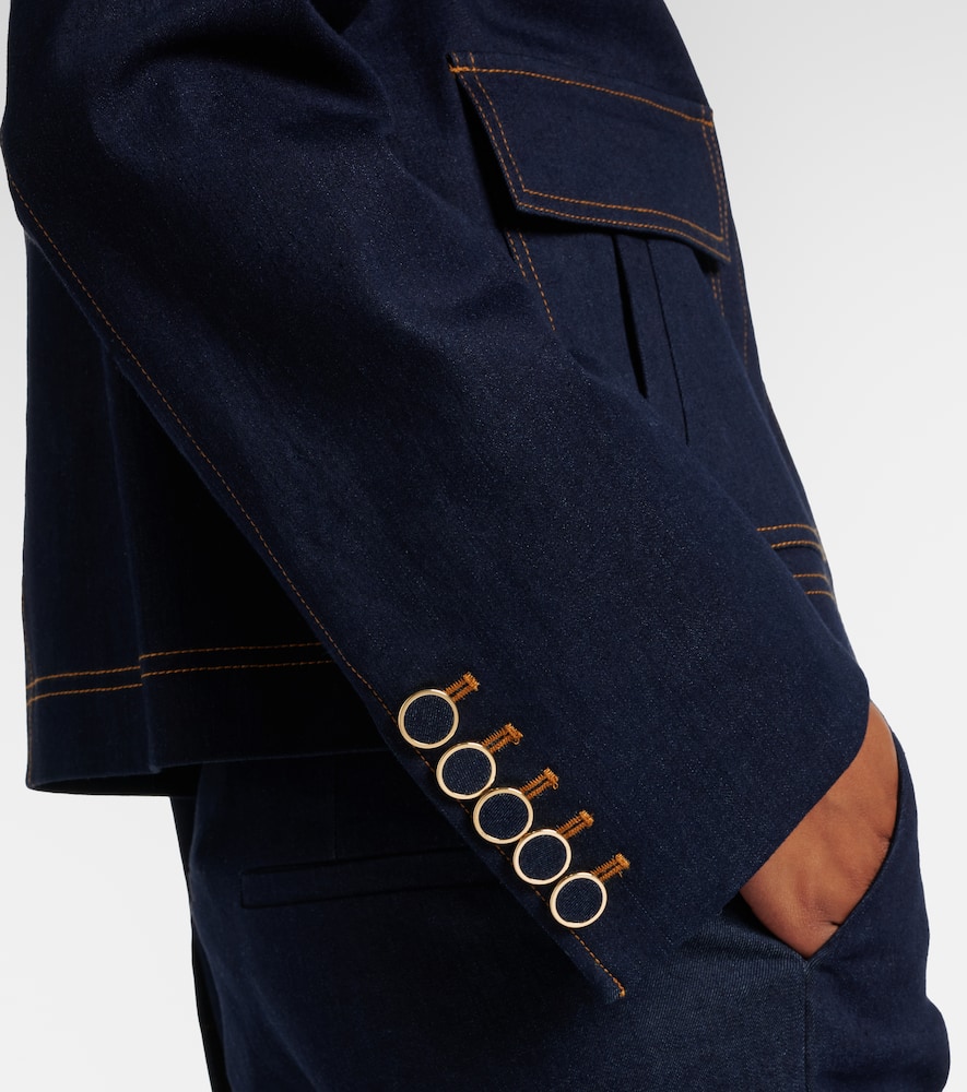 Barrington embellished denim jacket