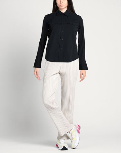 Woman Shirt Midnight blue Size 8 Cotton, Polyamide, Elastane