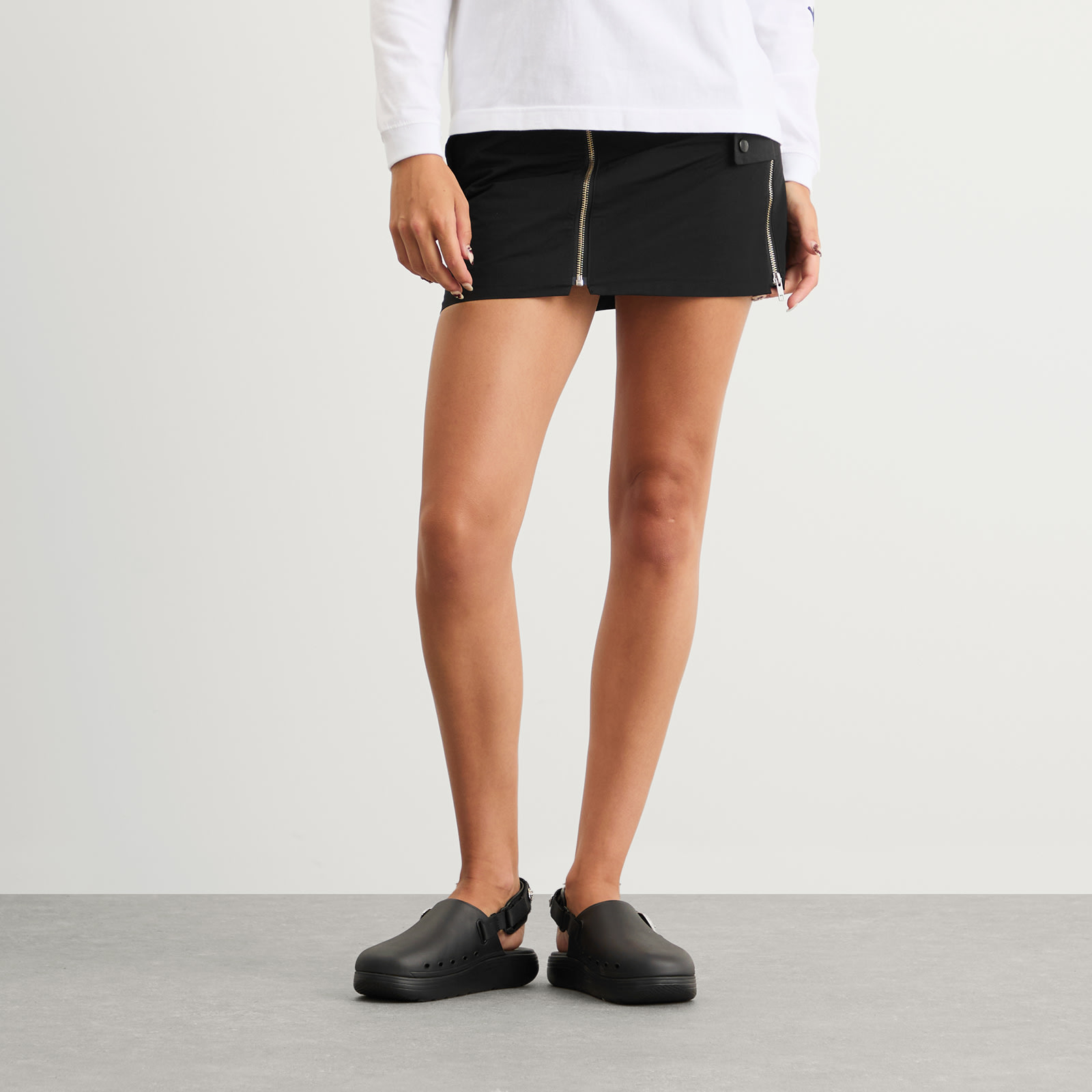 Women's Mini Skirt in Black