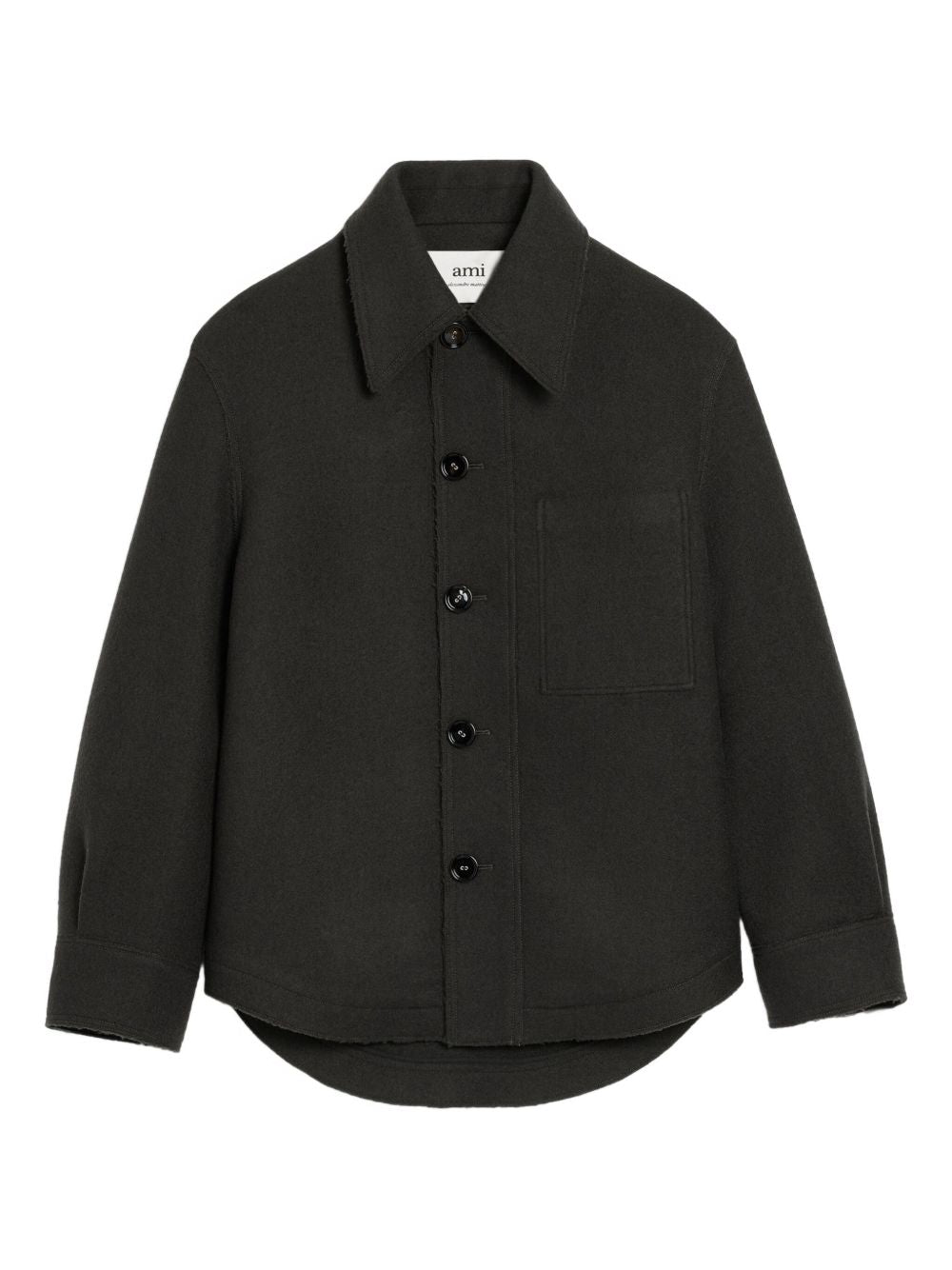 Wool Gabardine Overshirt