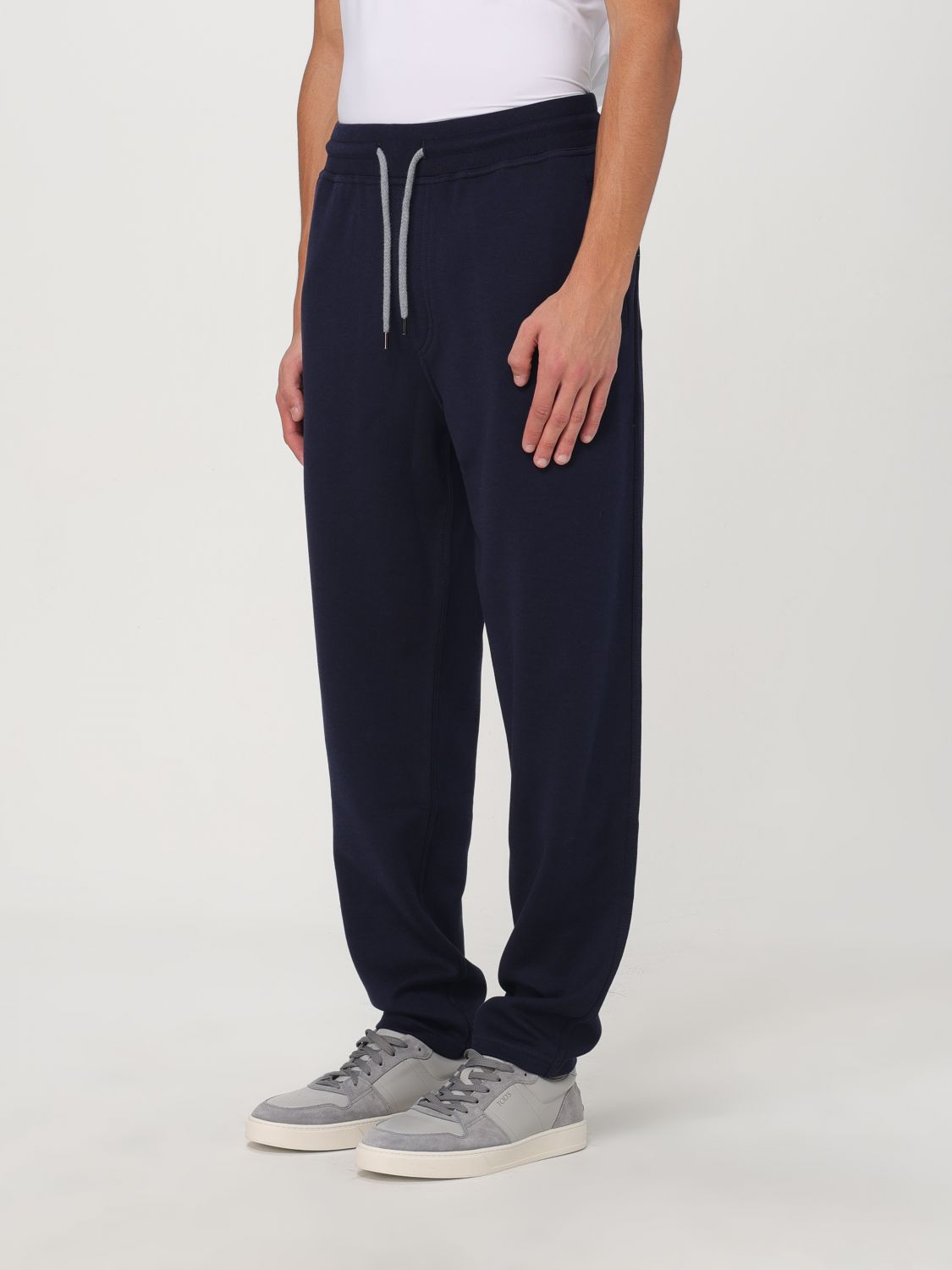 Pants Men color Blue
