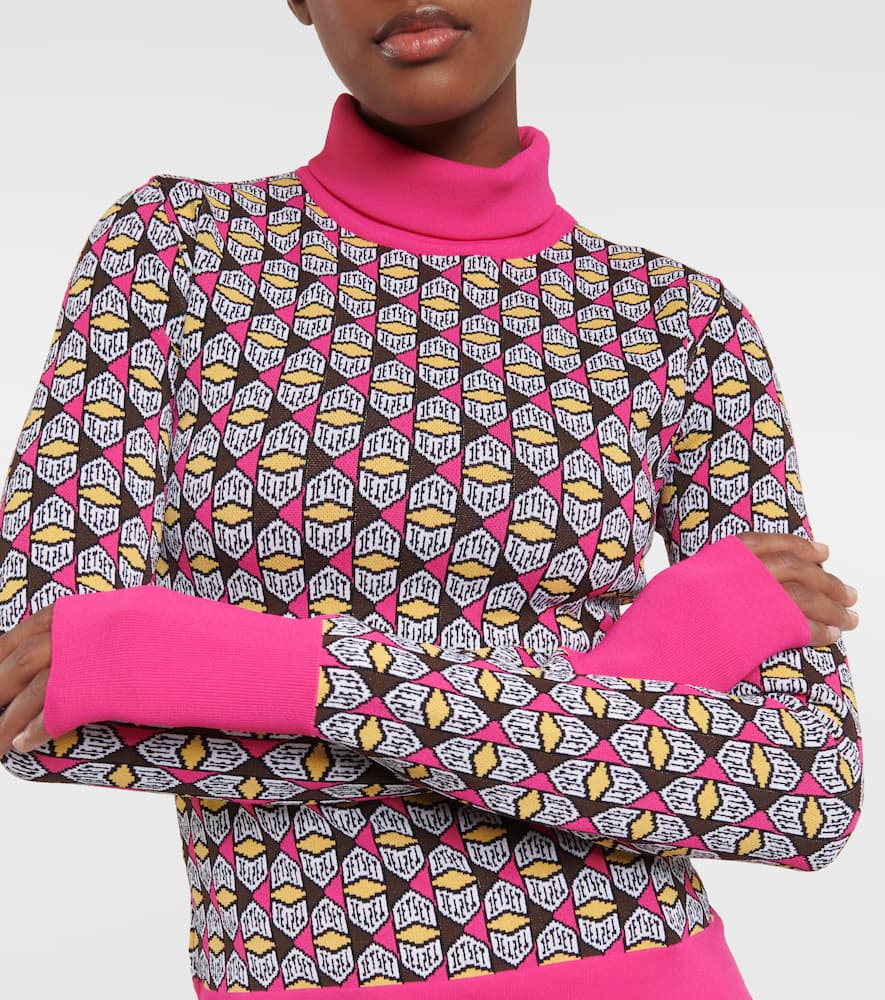 Logo turtleneck sweater