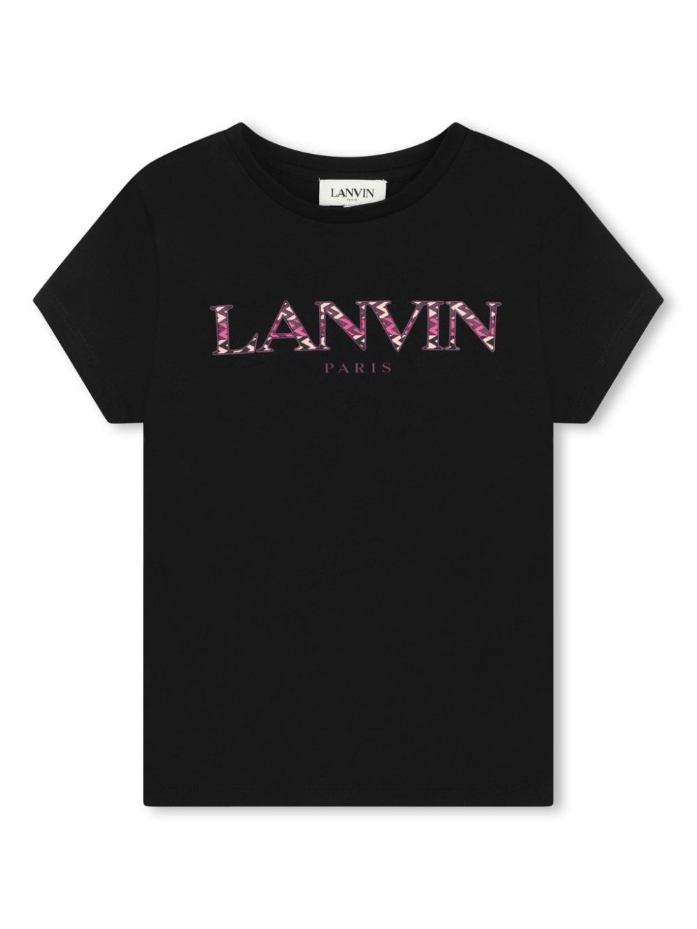 Logo-print cotton t-shirt - Black