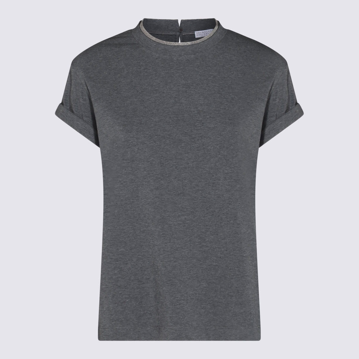 Grey Cotton T-shirt