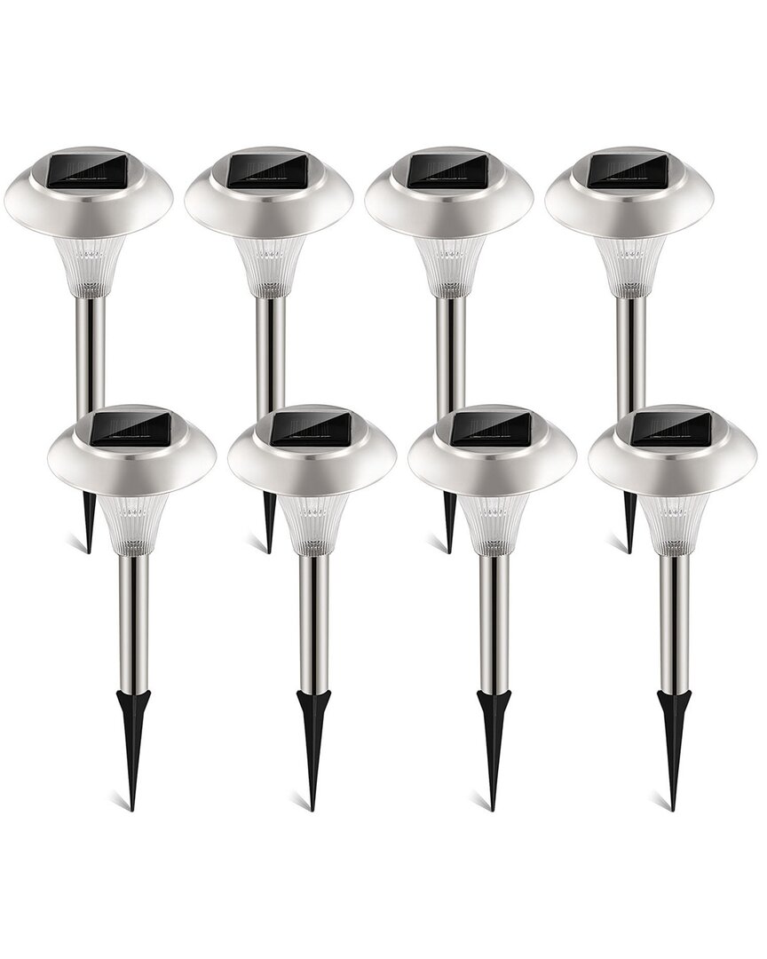 8pc Solar Garden Lights