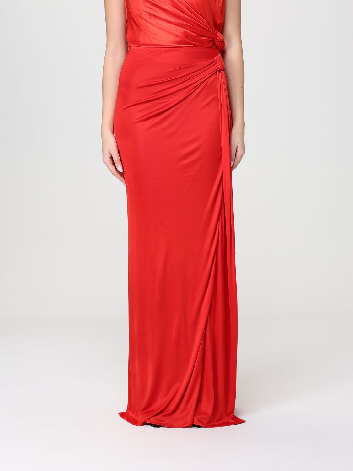 Skirt Woman color Red