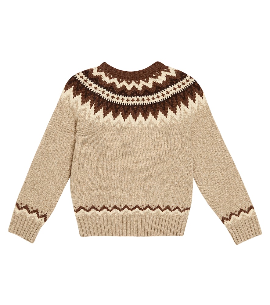 Polo Ralph Lauren Kids Fair Isle wool-blend sweater