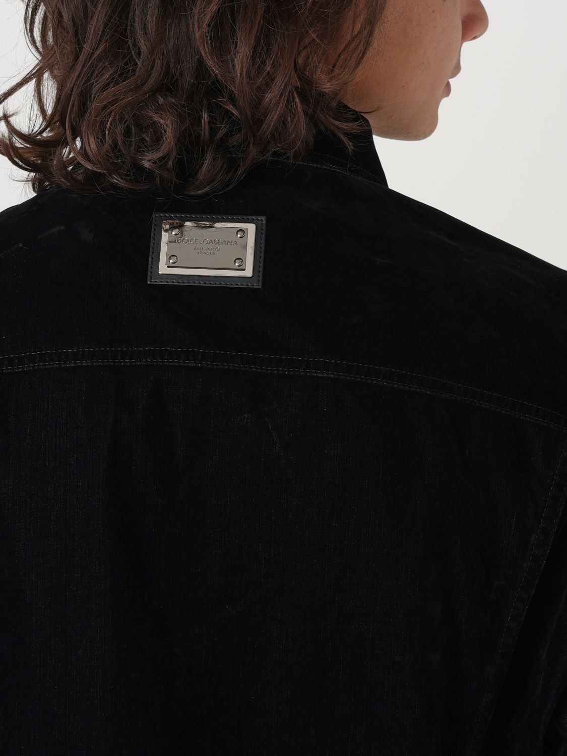 Denim shirt jacket - Black