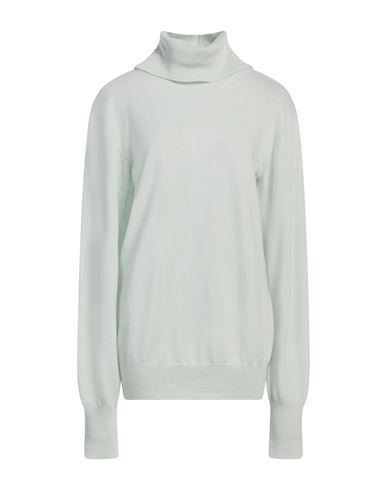 Jil Sander Woman Turtleneck Sky blue Size 4 Cashmere