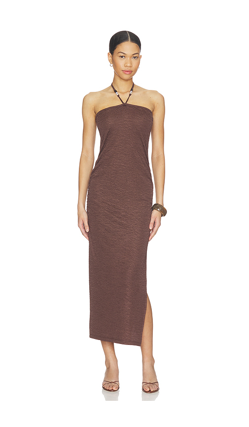 HEARTLOOM Michelle Dress in Brown. XS. Also in S, M