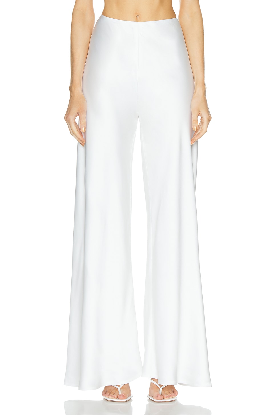 Norma Kamali HOSE ELEPHANT in White. Größe XXS. Also in L, M, S