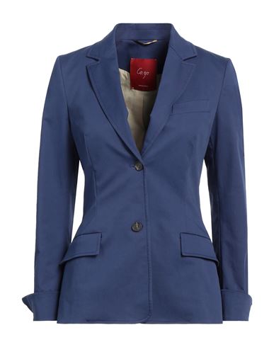 Co. Go Woman Blazer Blue Size 4 Cotton