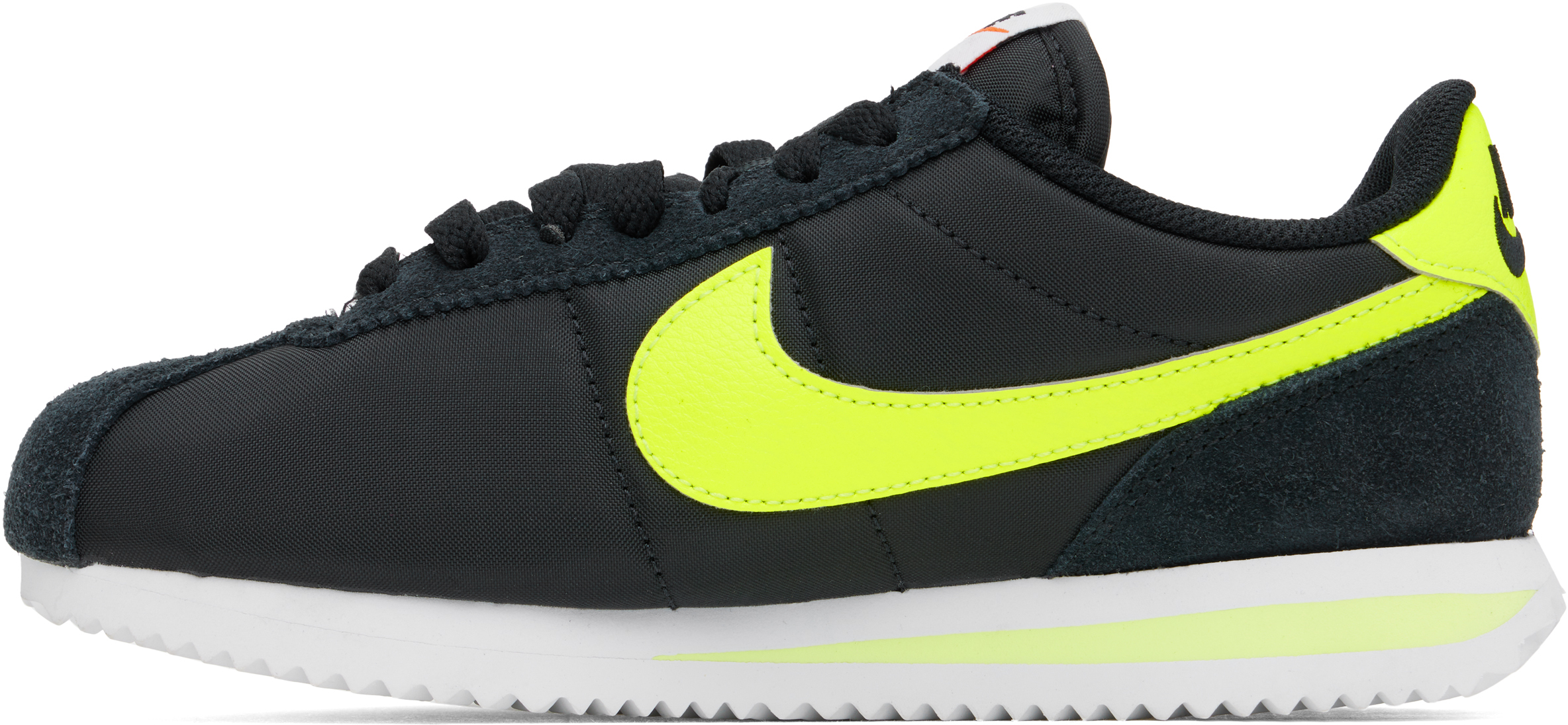 Black & Yellow Cortez Sneakers