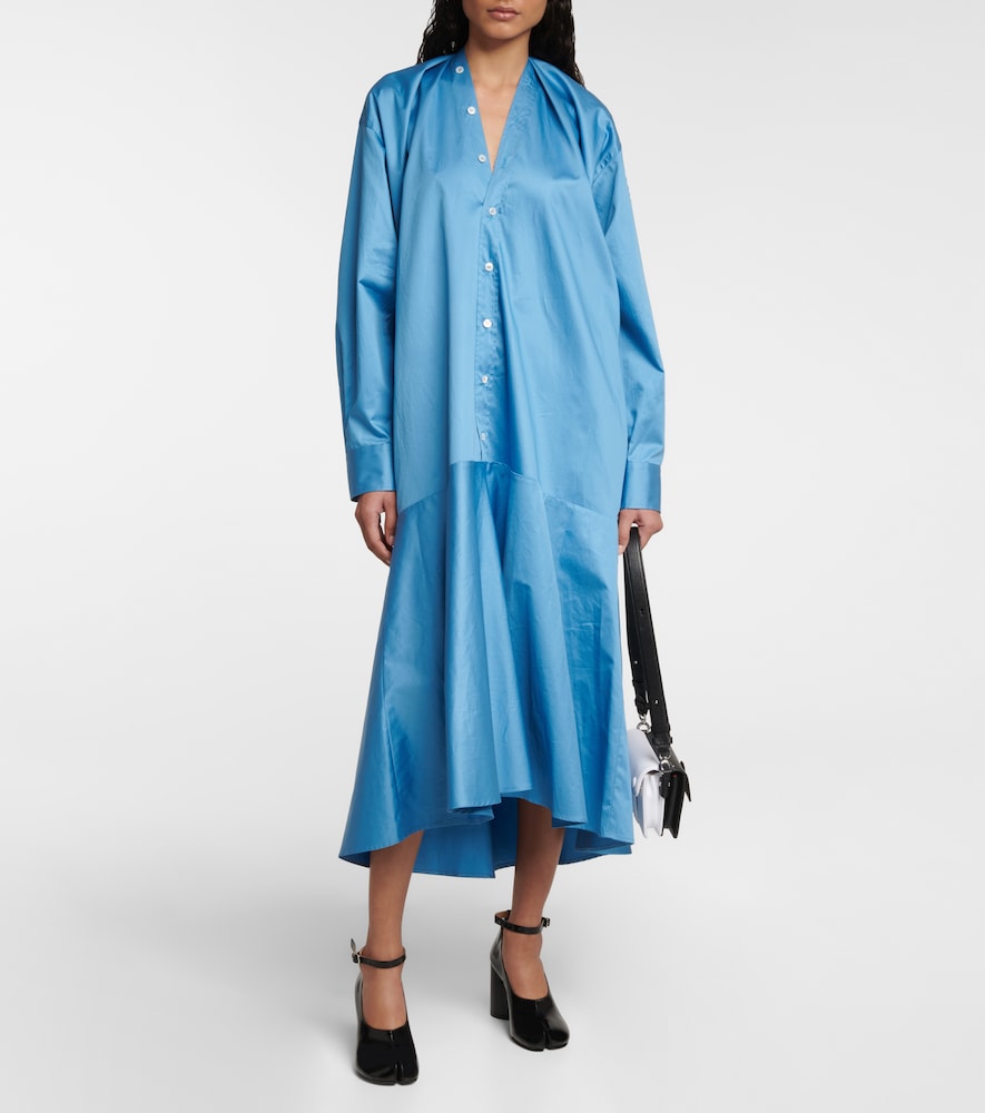 Cotton midi dress
