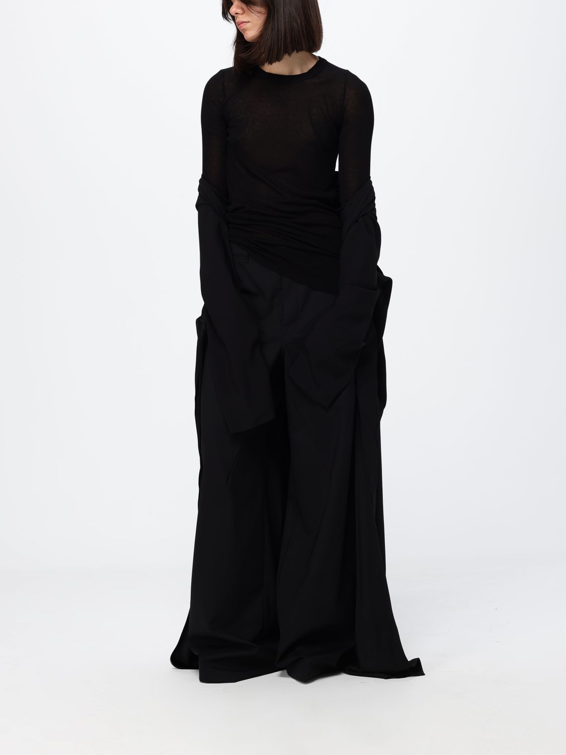 Pants Woman color Black