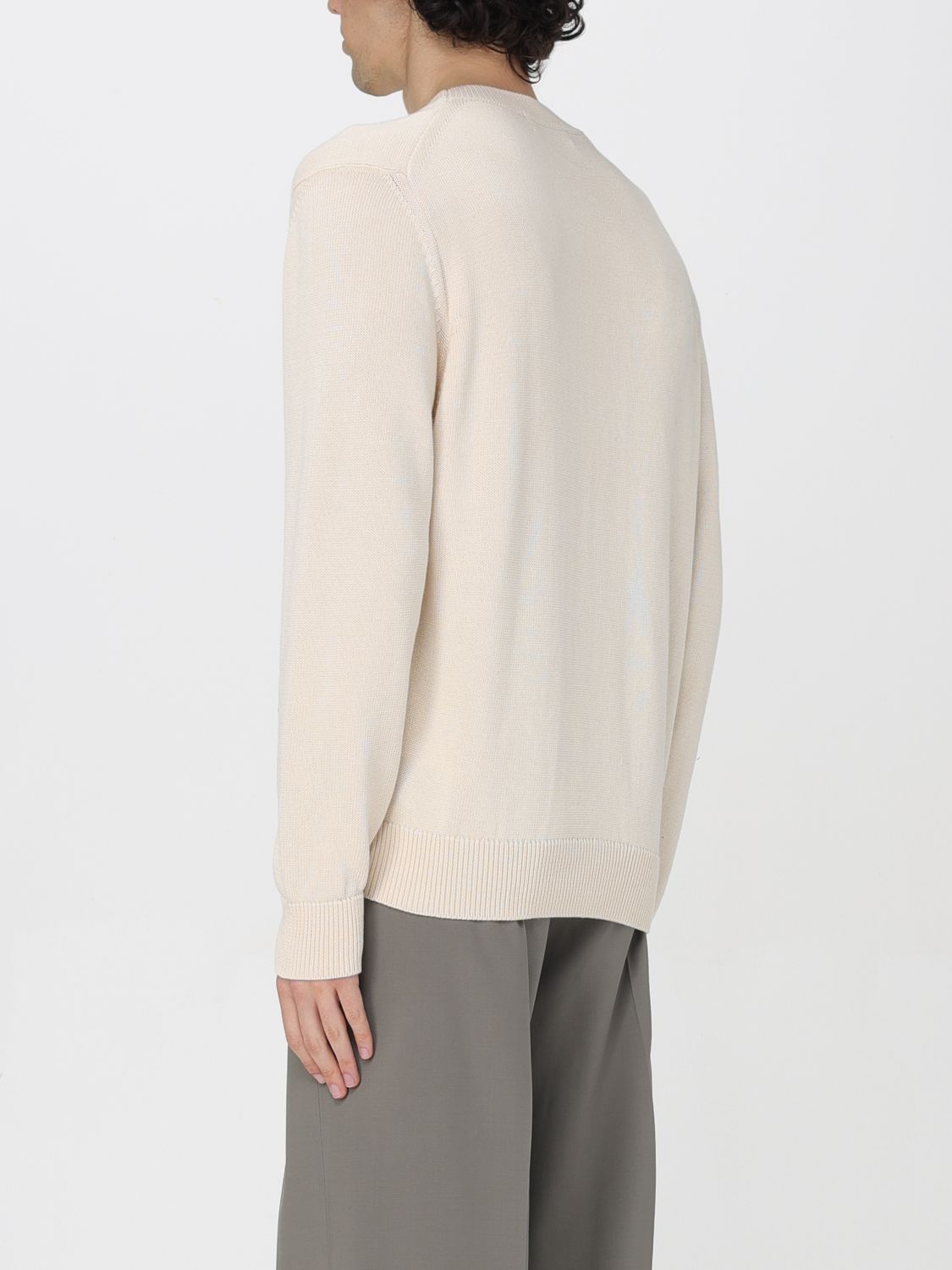 Cardigan Men color Beige